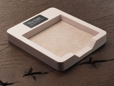 Logotrade promotional item image of: Wooden memo card box 1832121