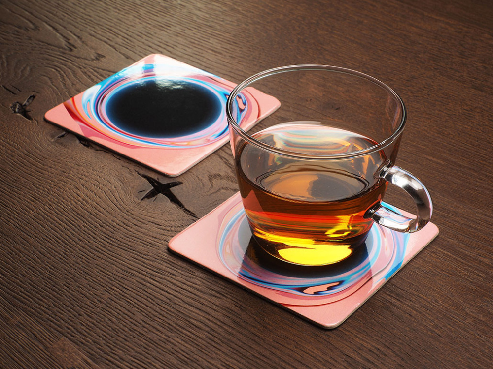 Logotrade promotional merchandise photo of: Printed paper coaster 1839117