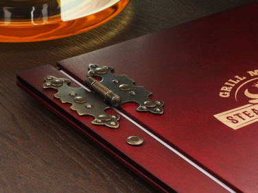 Logo trade business gift photo of: Menu cover 1862121