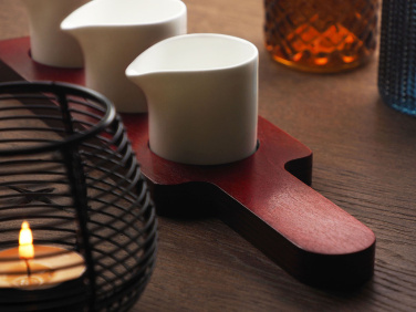 Logotrade promotional giveaways photo of: Wooden 3 Shot Serving Board 1863121