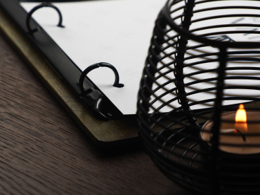 Logo trade corporate gifts image of: Menu cover 1864121