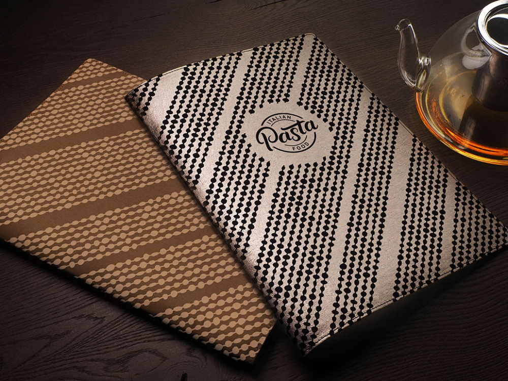 Logo trade advertising product photo of: Menu cover Ambiente 1178301