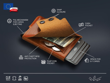 Logotrade promotional gift image of: RFID wallet 545141
