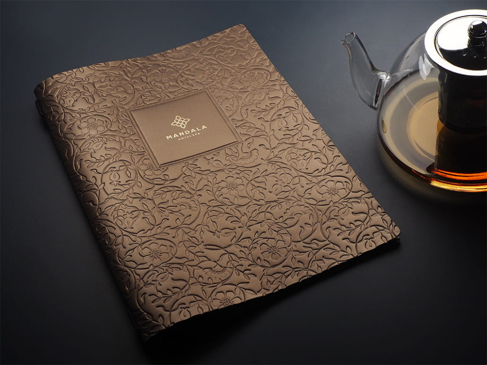 Logo trade promotional giveaway photo of: Menu cover Ambiente 1178336