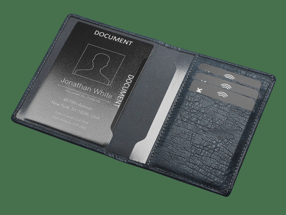 Logo trade promotional merchandise image of: Document wallet 889328