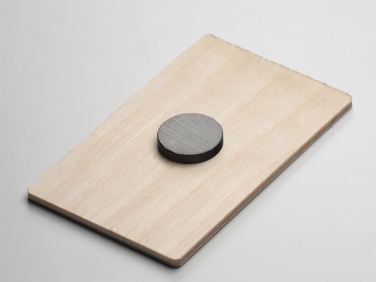 Logo trade promotional products picture of: Wooden magnet 2034121