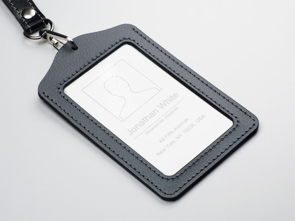 Logo trade corporate gifts image of: ID Badge Holder 2038319