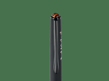 Logo trade advertising products image of: Ball pen with AMBER stone 2070036