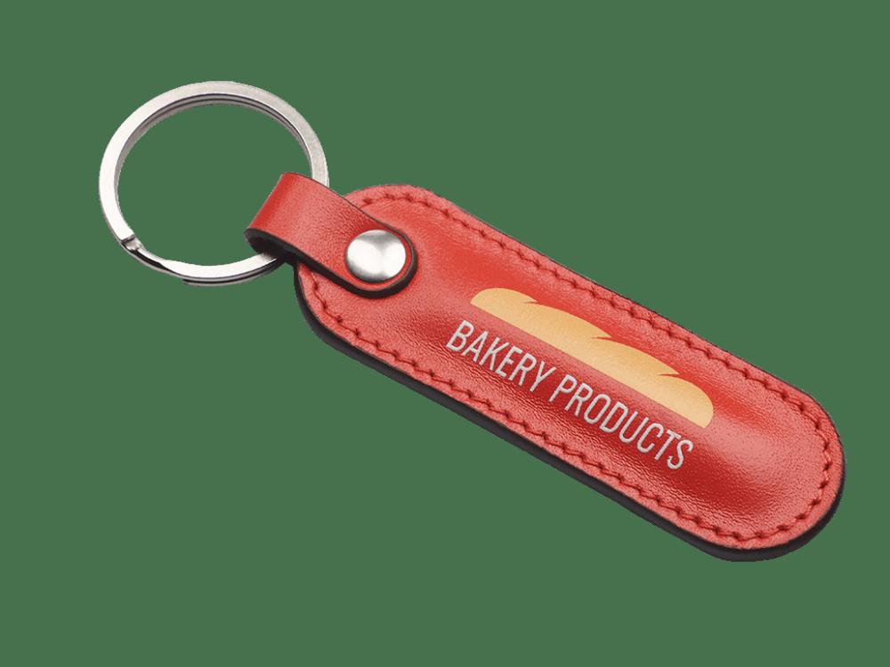 Logo trade promotional products image of: Keyring 2085131