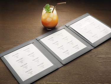 Logo trade promotional gifts picture of: Menu cover 1069094