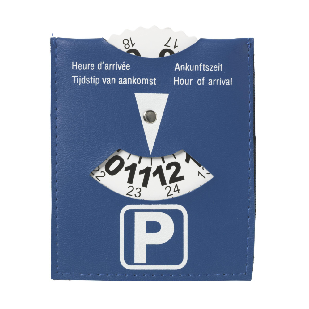 Logo trade advertising products image of: EuroNorm parking disk