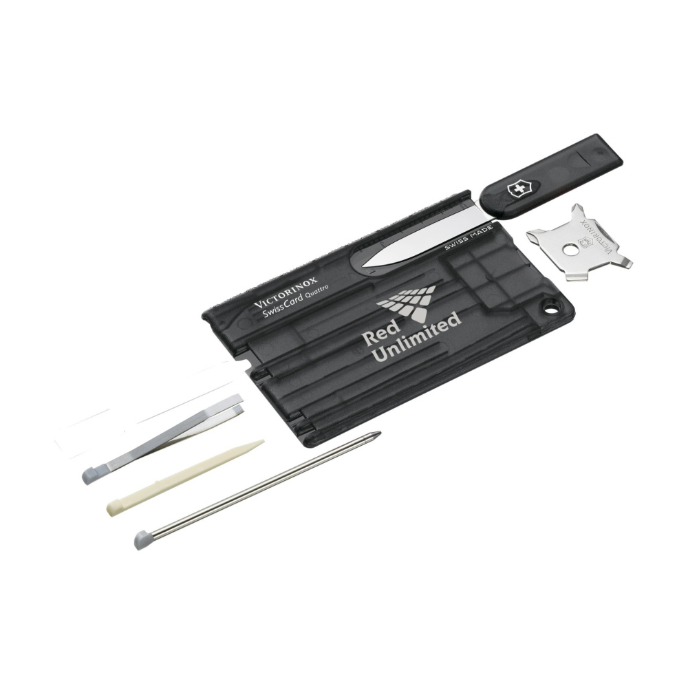 Logo trade promotional gifts image of: Victorinox Swisscard Quattro