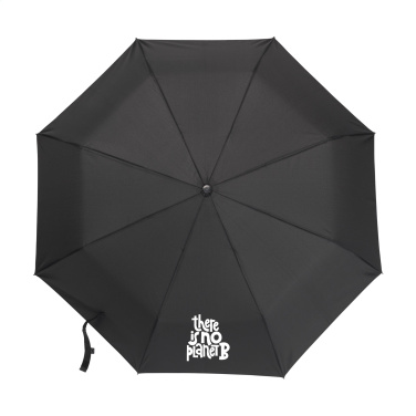 Logo trade promotional gifts image of: Mini Umbrella RCS RPET foldable umbrella 21 inch
