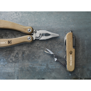 Logotrade promotional item picture of: Beechwood Pocket knife