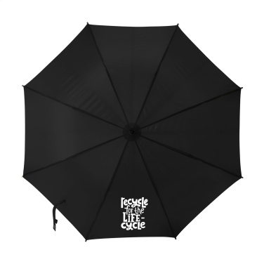 Logo trade promotional giveaways picture of: Everest RCS RPET umbrella 23 inch