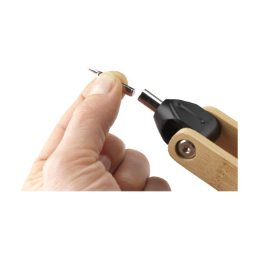 Logo trade promotional merchandise photo of: Bamboo Bit Tool