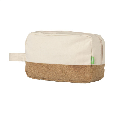 Logo trade corporate gifts image of: CosCork Eco toiletry bag