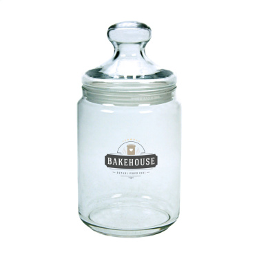 Logo trade promotional merchandise picture of: Dolci Candy jar 1 L