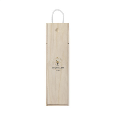 Logo trade promotional gift photo of: WineWood wine box