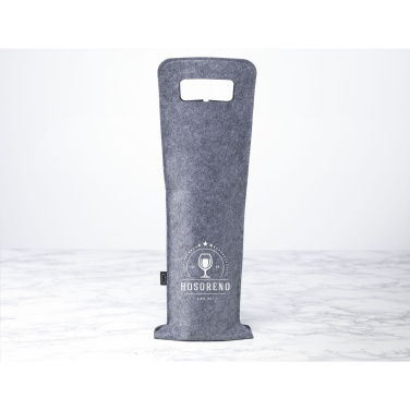 Logotrade promotional gift picture of: Wine Bag-to-Give GRS RPET