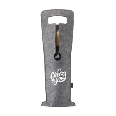 Logotrade promotional item picture of: Wine Bag-to-Give GRS RPET