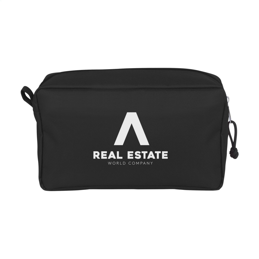 Logo trade promotional giveaway photo of: Stacey GRS RPET toiletry bag