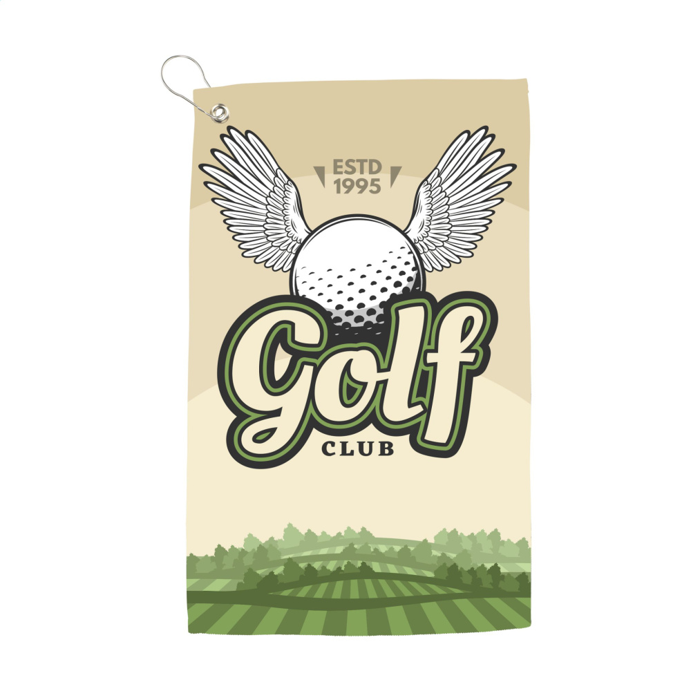 Logotrade promotional merchandise photo of: GolfTowel 400 g/m² 30x50