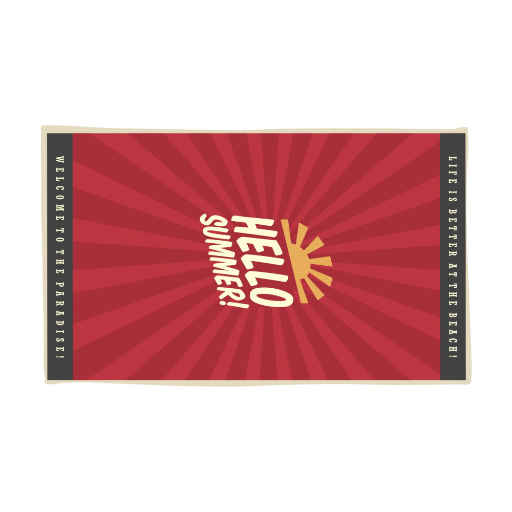 Logotrade corporate gifts photo of: Printed BeachTowel 300 g/m² 100x180