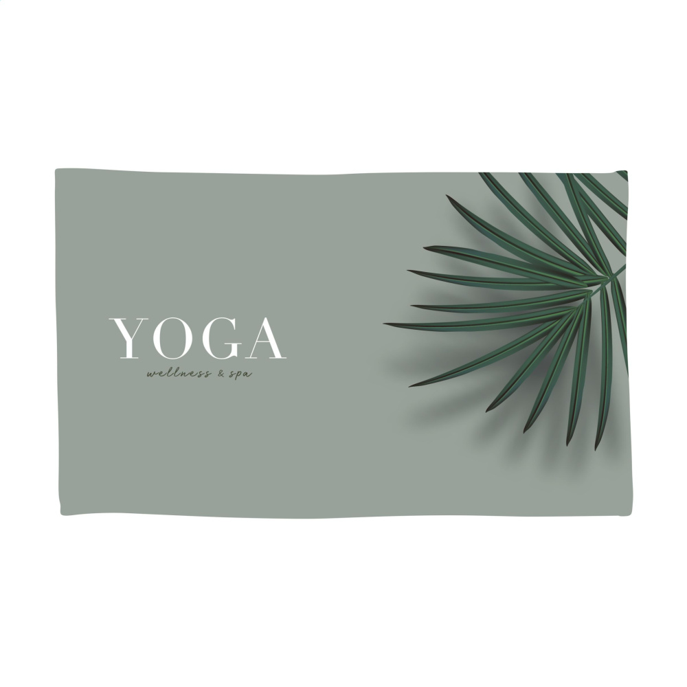 Logotrade promotional gifts photo of: Printed RPET Towel 350 g/m² 50x100