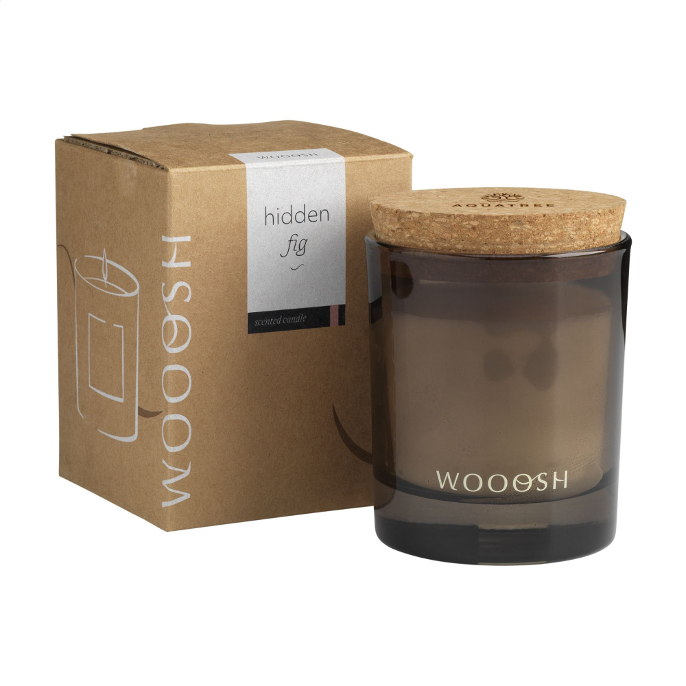 Logotrade promotional product picture of: Wooosh Scented Candle Hidden Fig