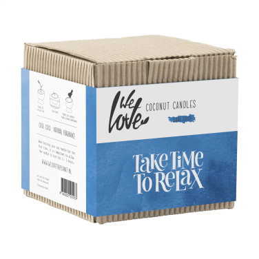 Logo trade promotional product photo of: We Love The Planet Coconut Candle