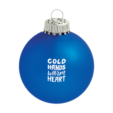 Logo trade promotional giveaway photo of: Christmas Bauble Ø 6 cm - Made in Europe
