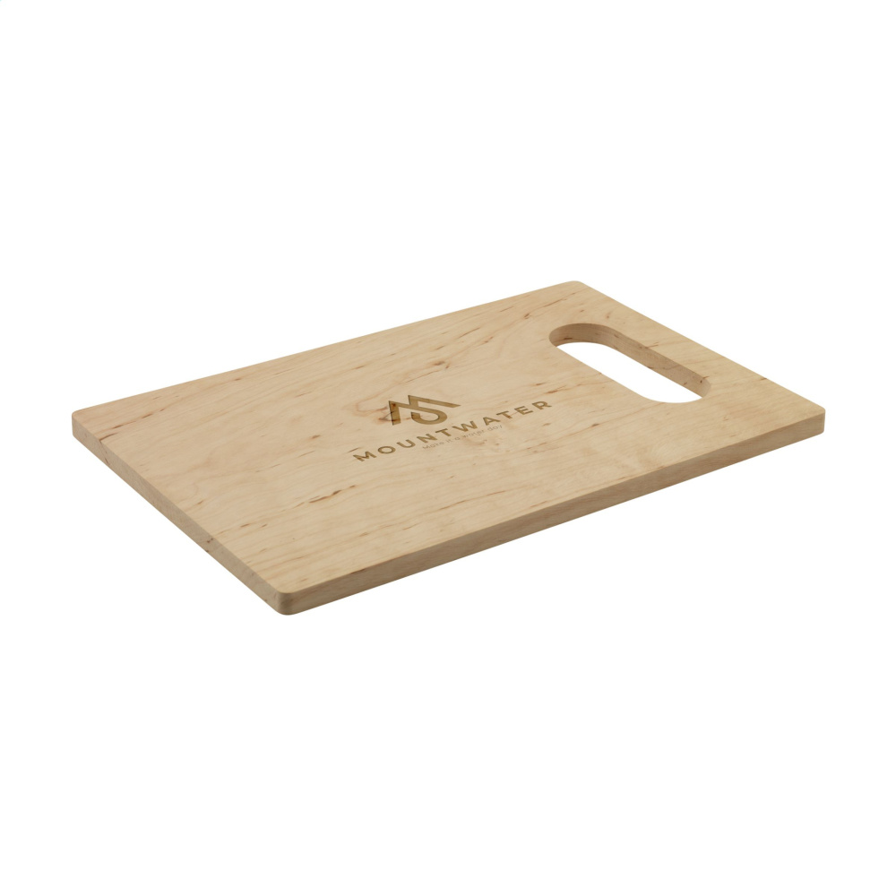 Logotrade business gift image of: Alder Wood Chopping Board Open Grip
