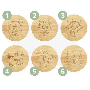 Logo trade advertising products image of: Wooosh Scented Candle Sweet Vanilla X-Mas