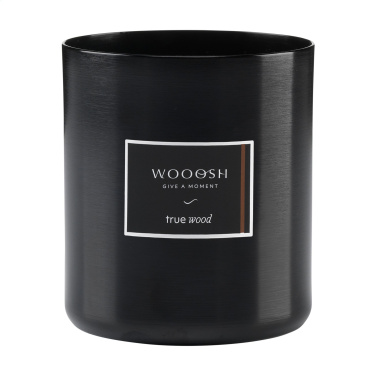 Logo trade business gifts image of: Wooosh Scented Candle True Wood X-Mas