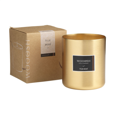 Logo trade promotional giveaways picture of: Wooosh Scented Candle True Wood X-Mas