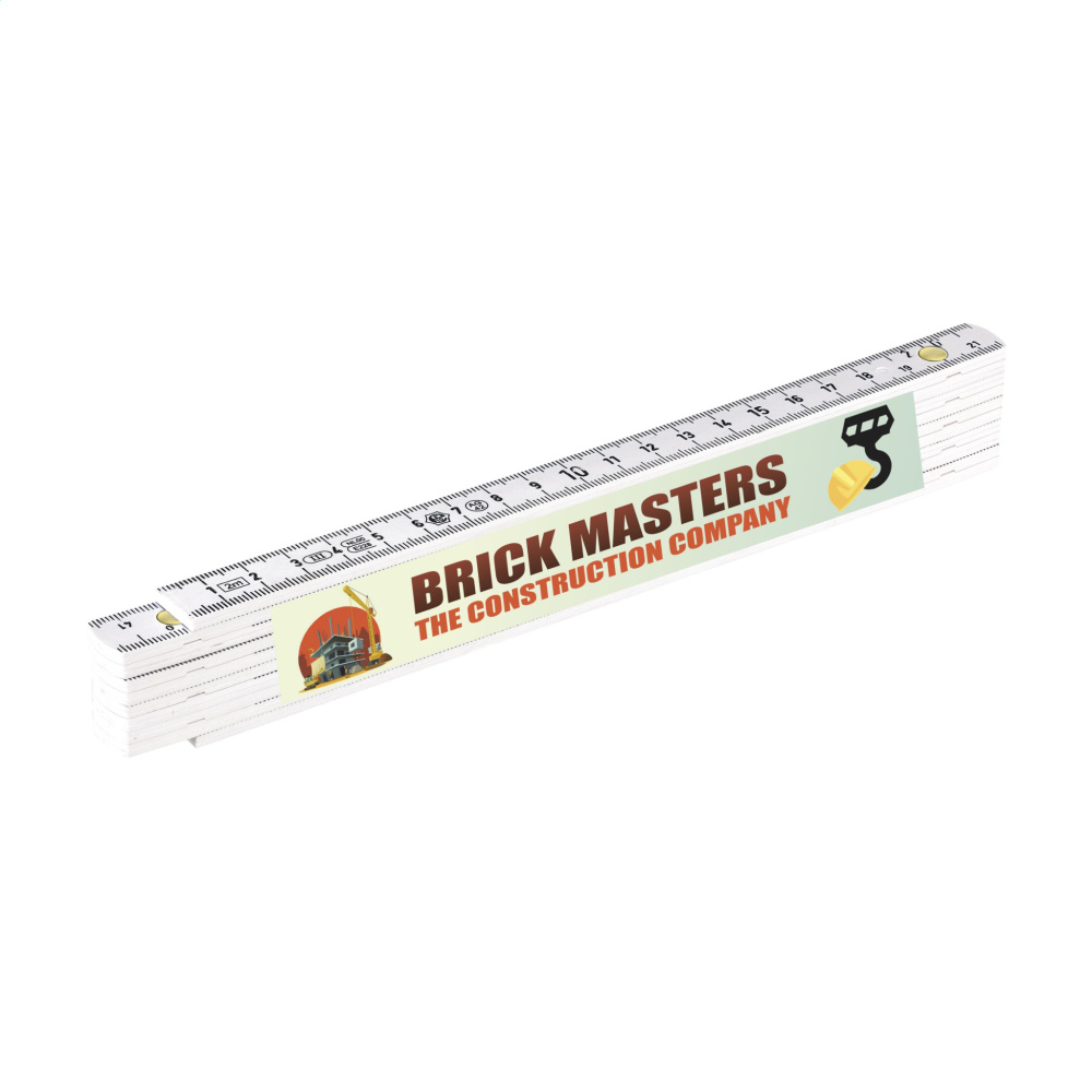 Logotrade promotional giveaways photo of: Metric folding ruler
