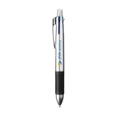 Logo trade promotional gifts picture of: Quintet 5-in-1 pen pencil