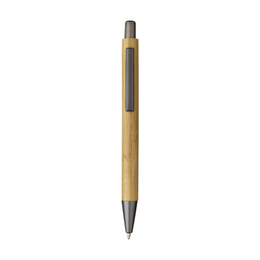 Logo trade promotional item photo of: Sento Bamboo pen