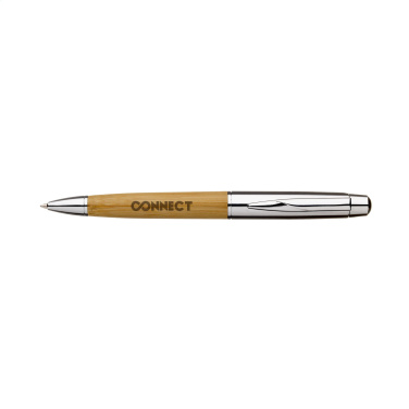 Logo trade promotional merchandise image of: Bamboo Pen Set pens