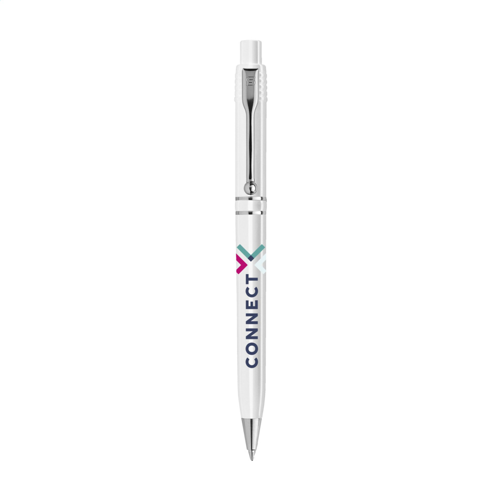 Logotrade promotional products photo of: Stilolinea Raja Chrome Recycled pen