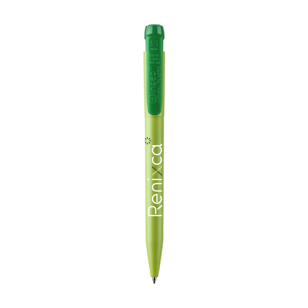 Logo trade advertising product photo of: Stilolinea Ingeo Pen Green Office