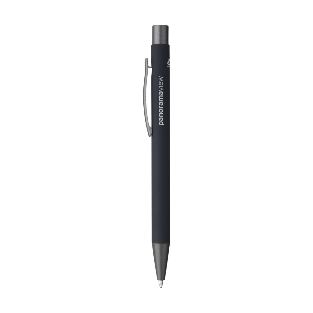Logo trade advertising product photo of: Brady Soft Touch Recycled Alu pens