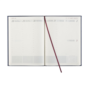 Logotrade corporate gift picture of: Euromax Balacron diary A4 4-languages