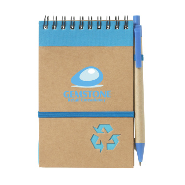 Logo trade corporate gifts picture of: RecycleNote-M Paper notebook
