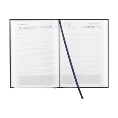 Logo trade promotional gift photo of: Eurotop Balacron diary A5 6-languages