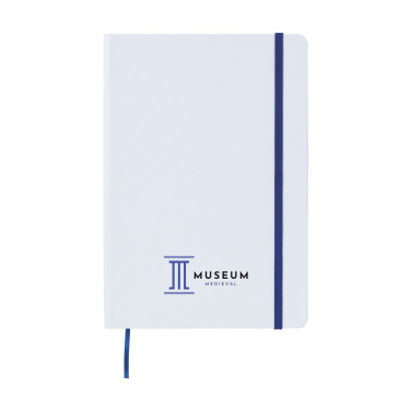 Logo trade business gift photo of: WhiteNote A5 Paper notebook