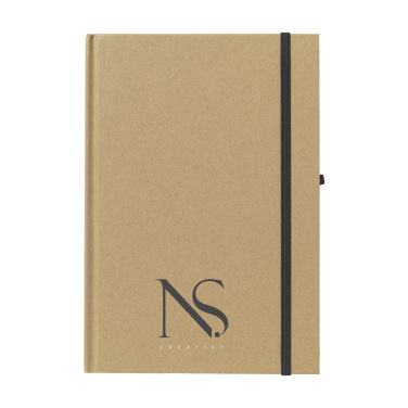 Logo trade promotional gift photo of: Pocket ECO Paper A5 notebook