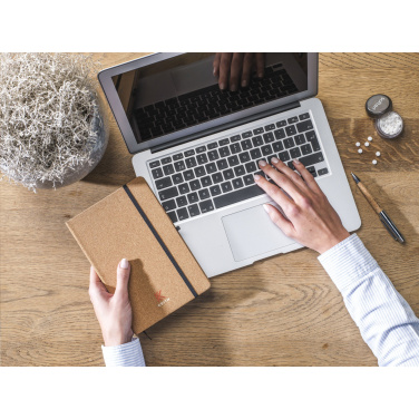 Logotrade business gift image of: CorkNote A5 Paper notebook