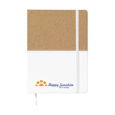 Logotrade promotional giveaways photo of: Journal Cork Paper Notebook